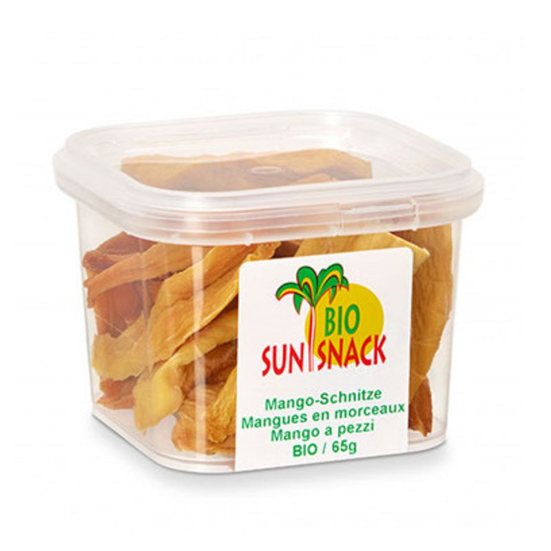 Sun Snack Bio Mango Schnitze 6 Dosen 65 g