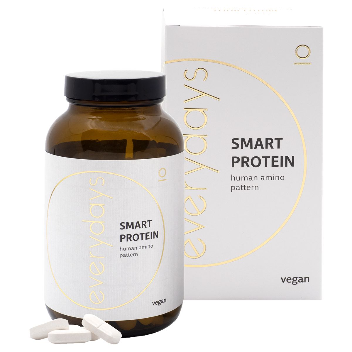 Everydays Smart Protein Human Amino Tabletten vegan 180 Stück