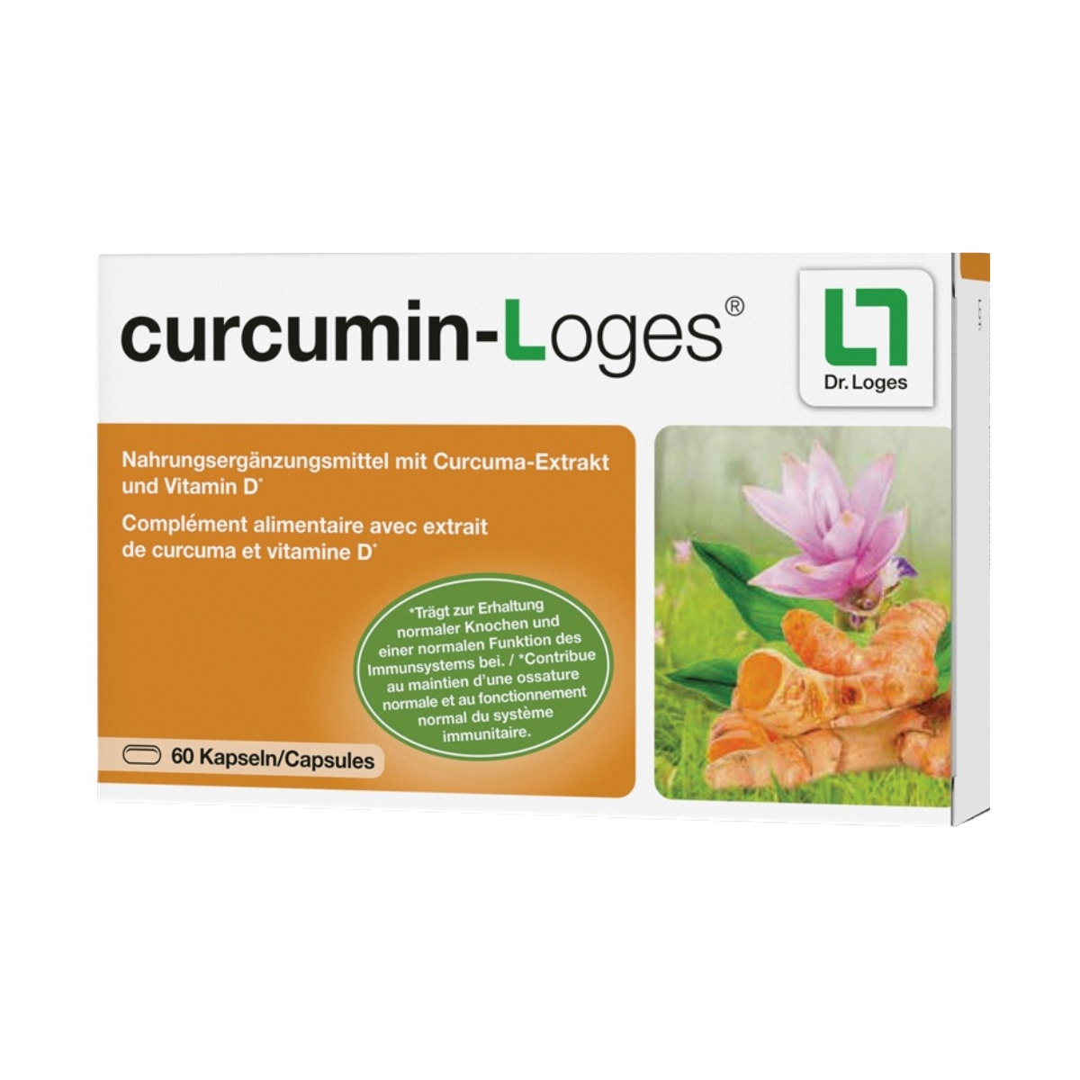 Dr. Loges Curcumin Kapseln 60 Stück 