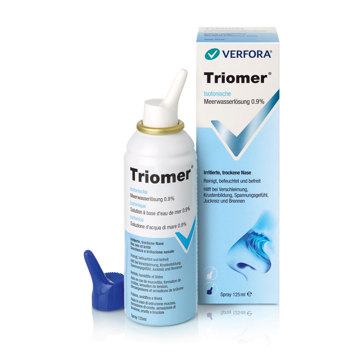 TRIOMER Isotonische Meerwasserlösung 125 ml