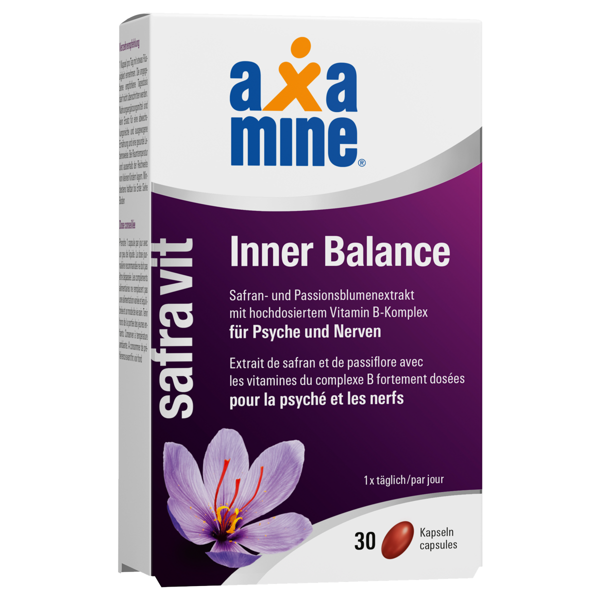 Axamine SafraVit Inner Balance 30 Kapseln