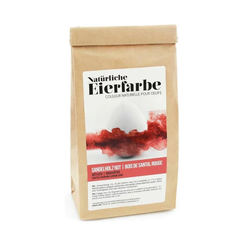 Dixa Eierfarbe Sandelholz rot geschnitten 65g