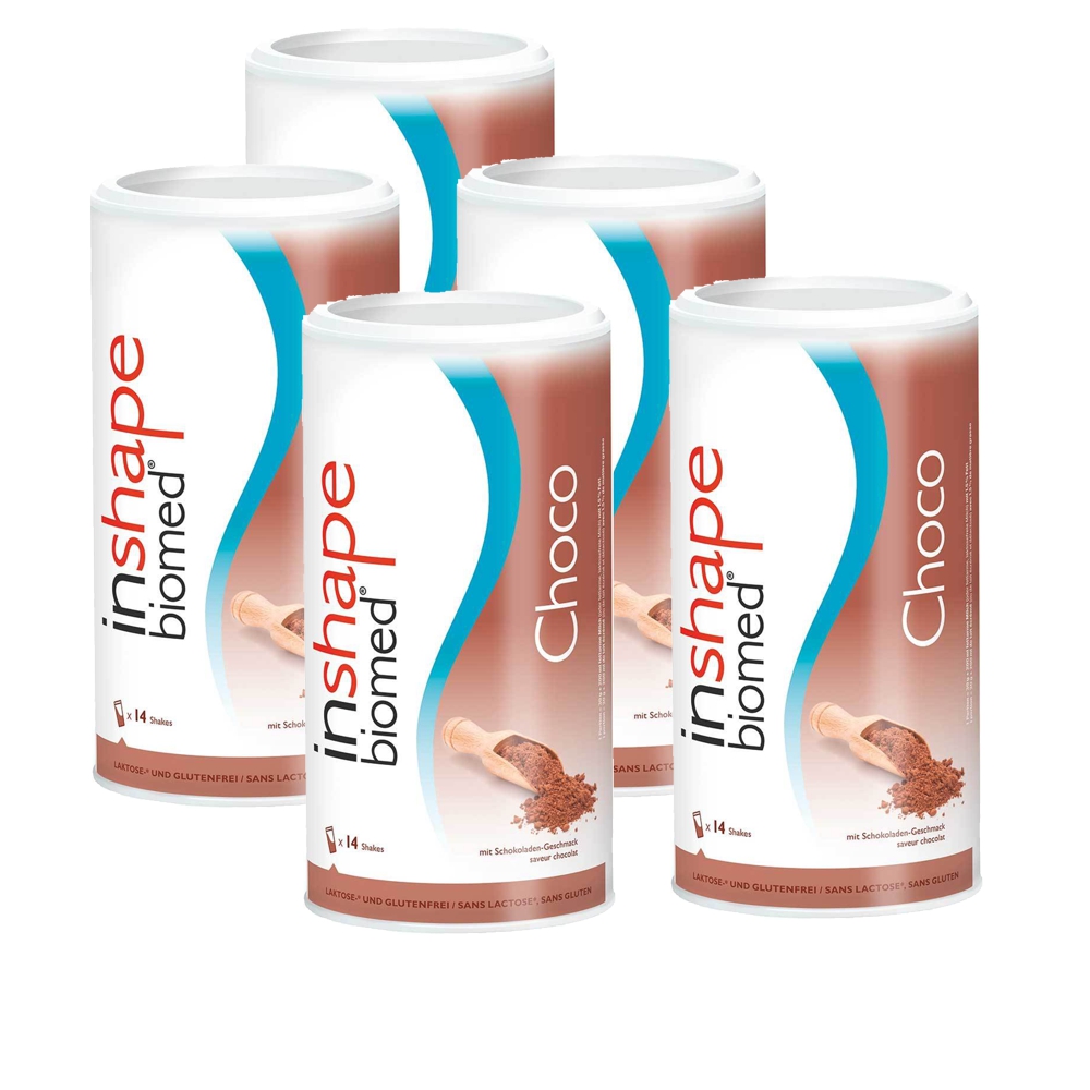 INSHAPE Biomed Pulver Choco 5x 420 g