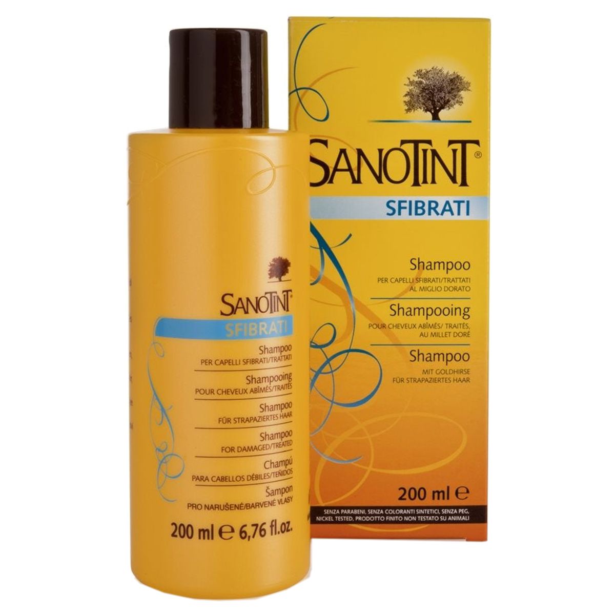 Sanotint Shampoo strapazierte Haare 200 ml