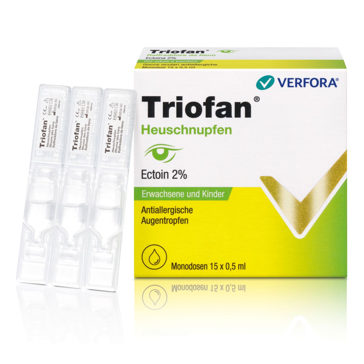 Triofan Heuschnupfen Augentropfen 15x 0.5 ml