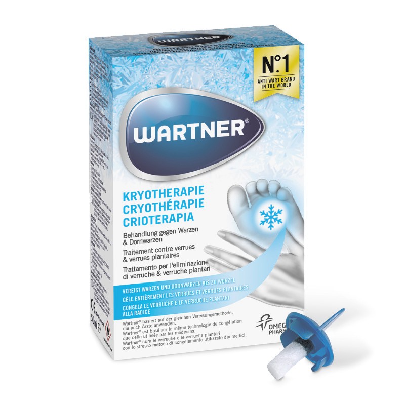 Wartner Kryotherapie Warzen Dornwarzen Spray 50 ml