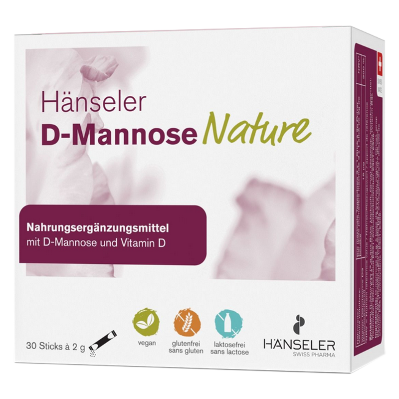 Hänseler D-Mannose Nature 30 Stick a 2 g