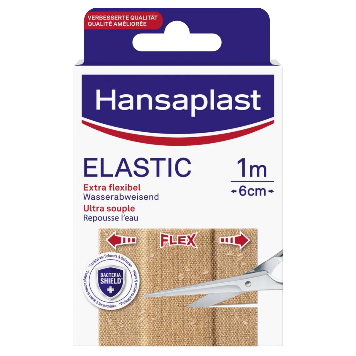 Hansaplast Elastic Meter 1 m x 6 cm