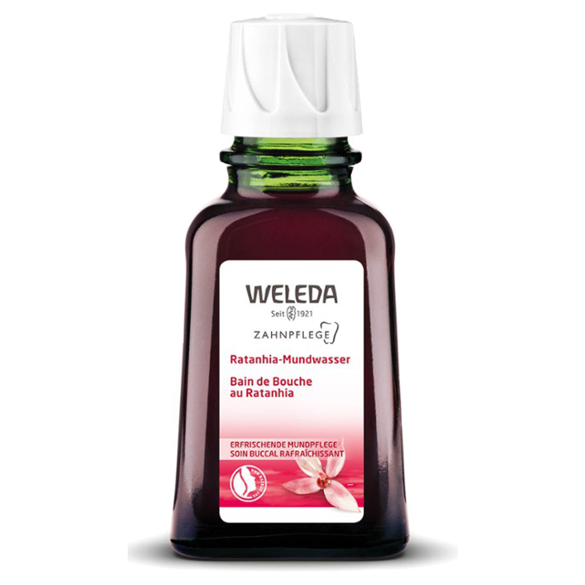 Weleda Ratanhia-Mundwasser Flasche 50 ml