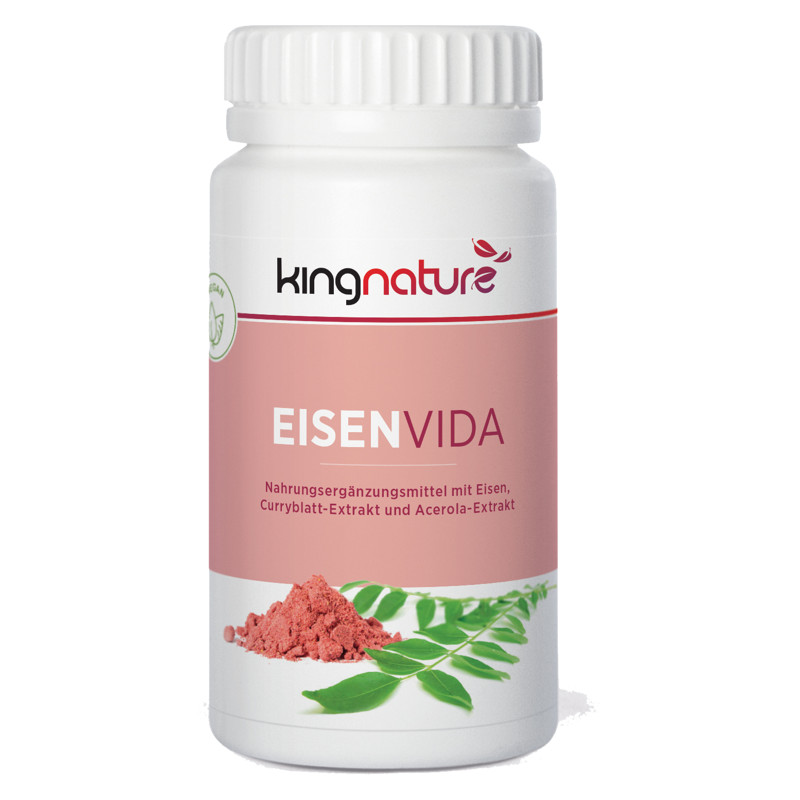 Kingnature Eisen Vida Kaps 21 mg Ds 100 Stk