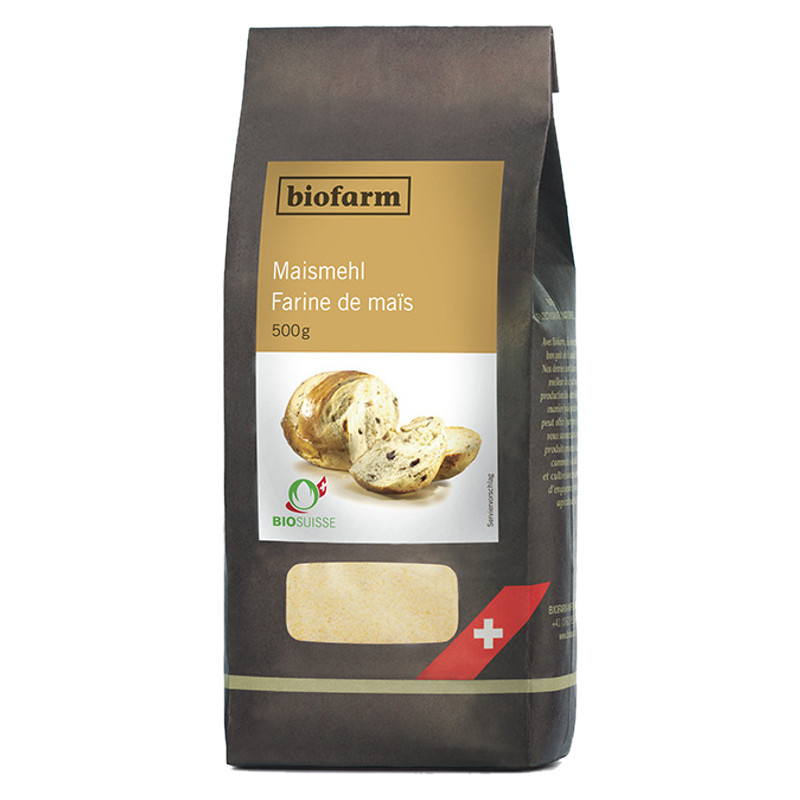 Biofarm Maismehl Knospe Beutel 500 g