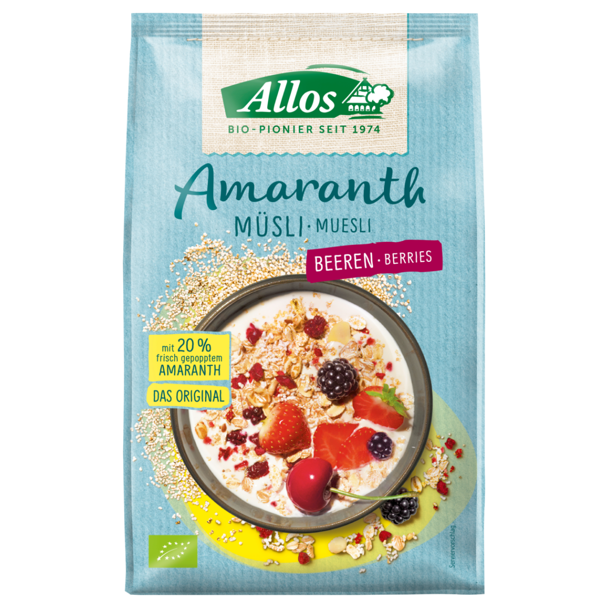 ALLOS Amaranth Müsli Beere Bio 375 g