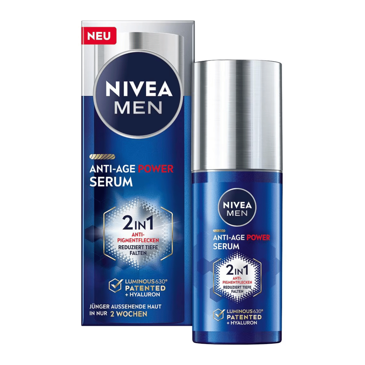 Nivea Men Anti-Age Power Lumin Serum Dispenser 30 ml