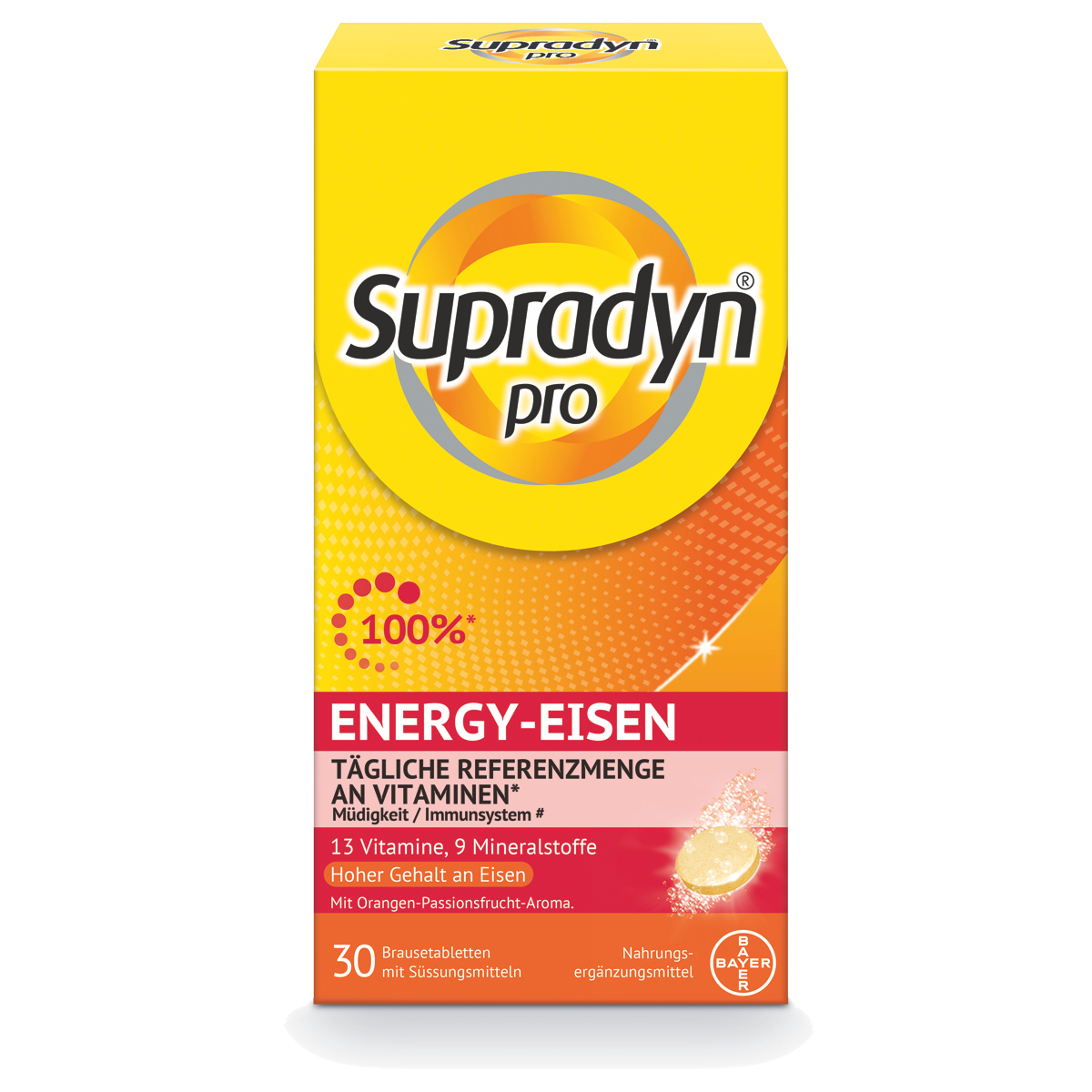 Supradyn Energy Eisen Brausetabletten 30 Stück