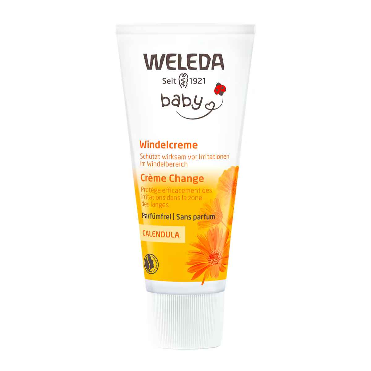 Weleda Calendula Windelcreme parfümfrei Tube 75 ml