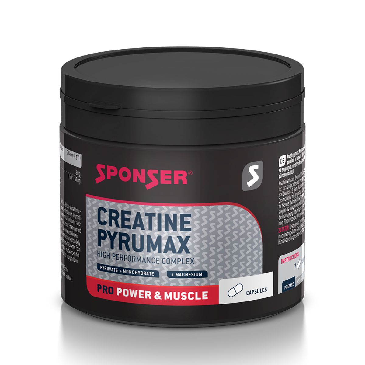 Sponser Creatine Pyrumax Kapseln 280 Stück