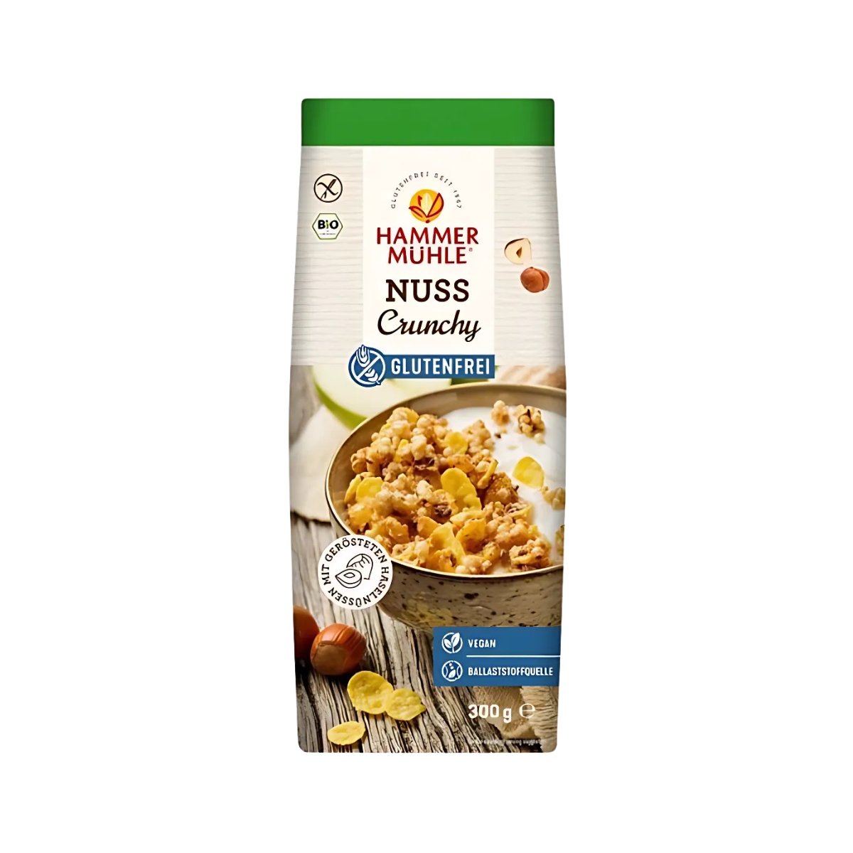 Hammermühle Crunchy Müesli Nuss glutenfrei 300 g