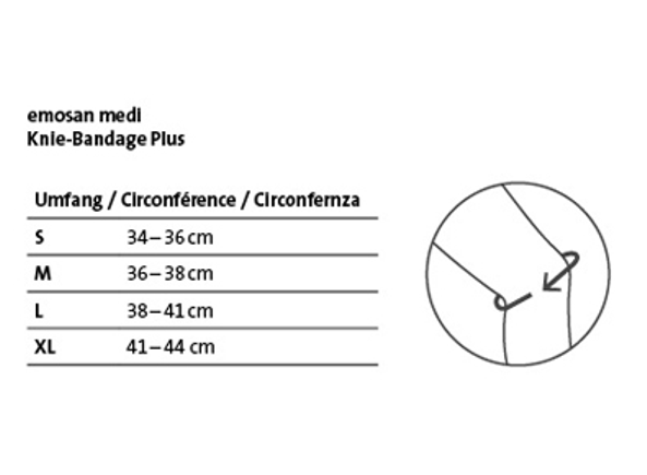 EMOSAN Medi Knie-Bandage Plus