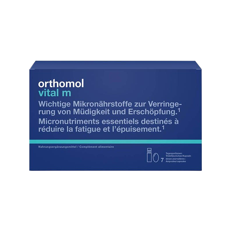 Orthomol Vital m Trinkampullen + Kapseln