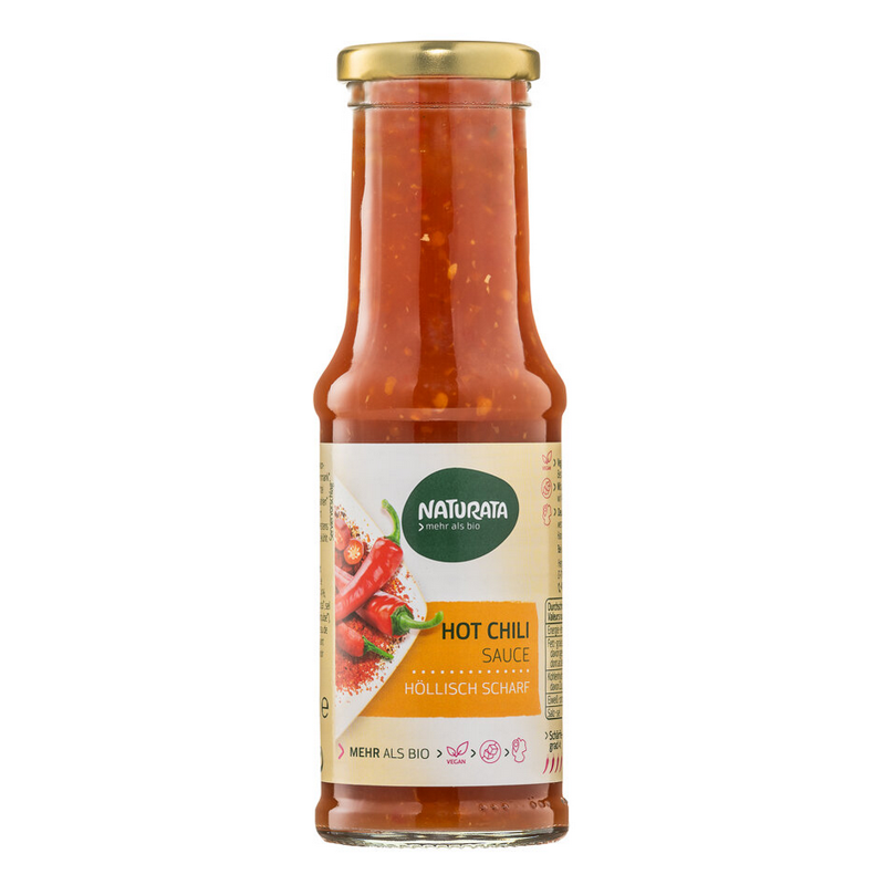 Naturata Hot Chili Sauce Flasche 210 ml