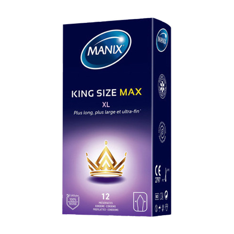 MANIX King Size Max Präservative 12+2 Stück