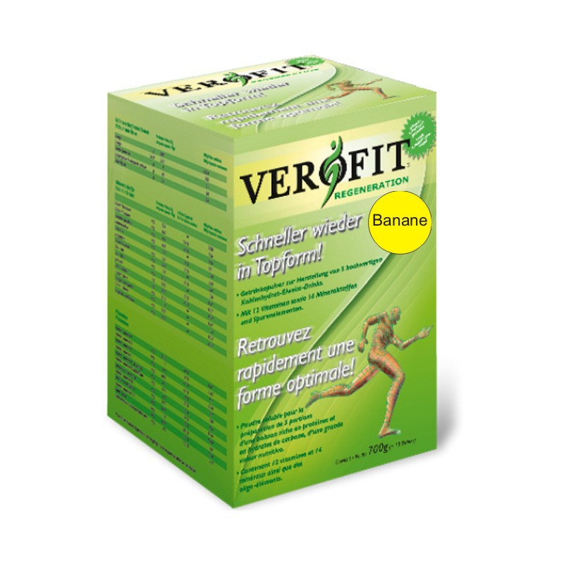 VEROFIT Regeneration Banane 10 Butel à 70 g