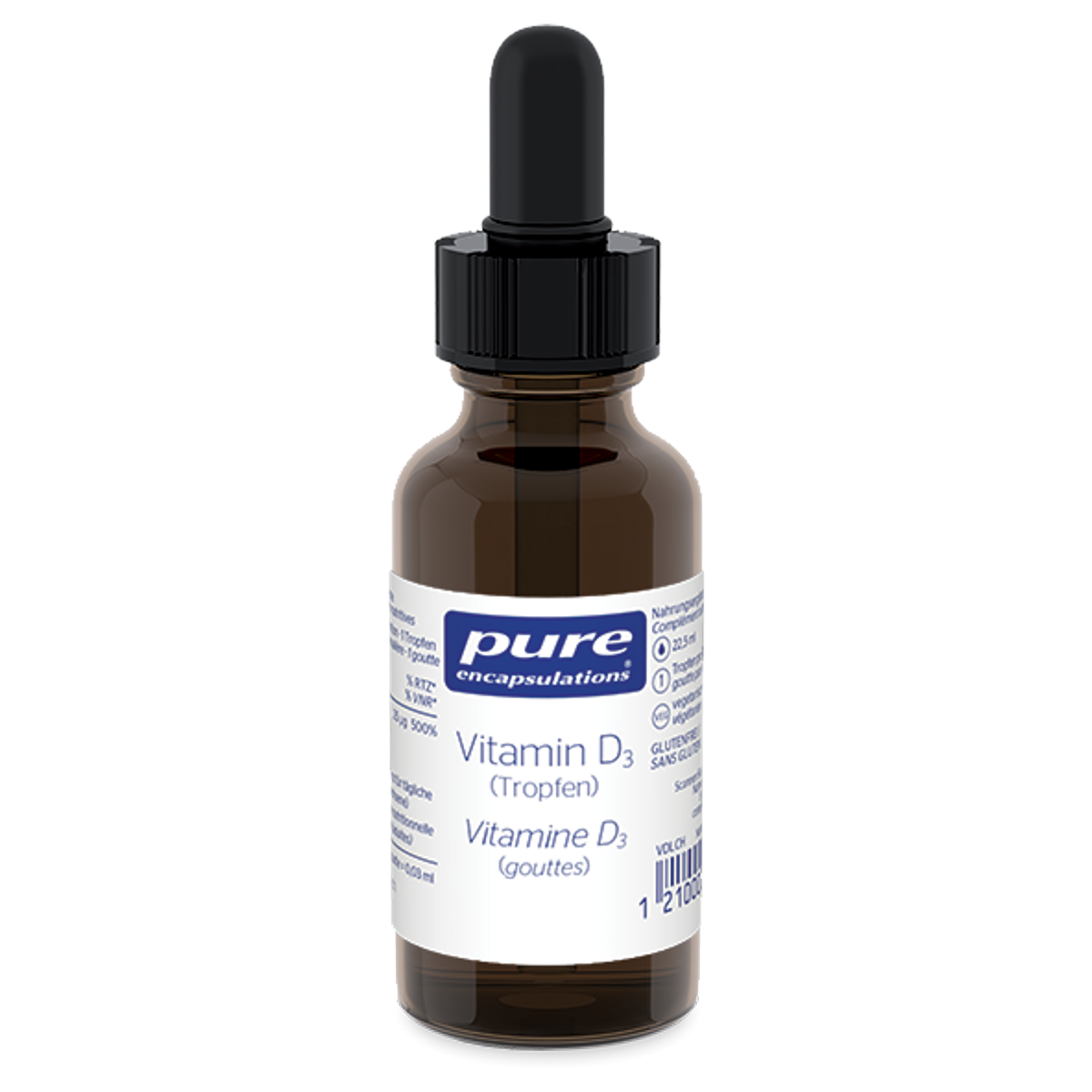 Pure Vitamin D3 Liquid Flasche 22.5 ml