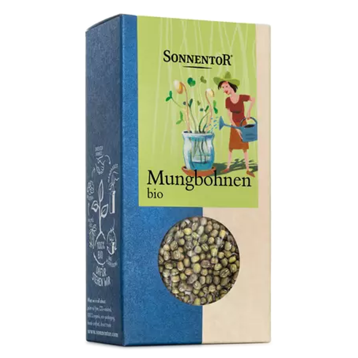 Sonnentor Mungbohnen Keimsaat Beutel 120 g