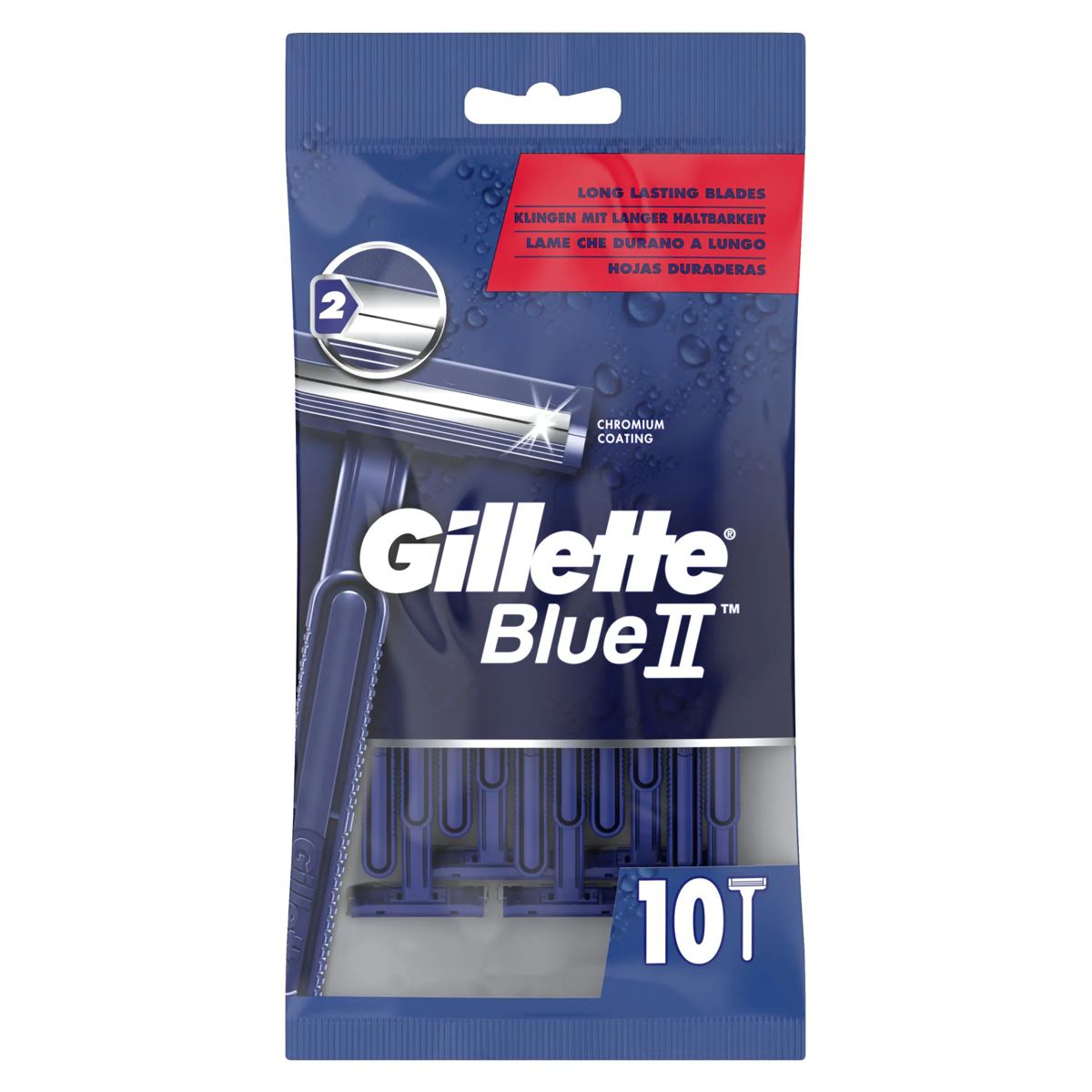 GILLETTE Blue 2 Einwegrasierer 10 Stück