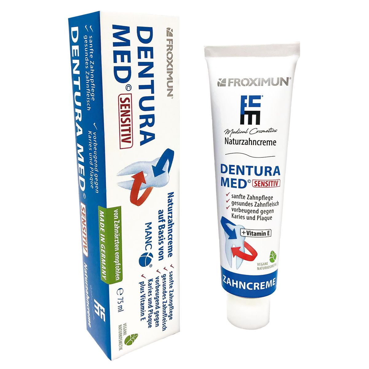 Froximun Dentura Med sensitiv Tube 75 ml