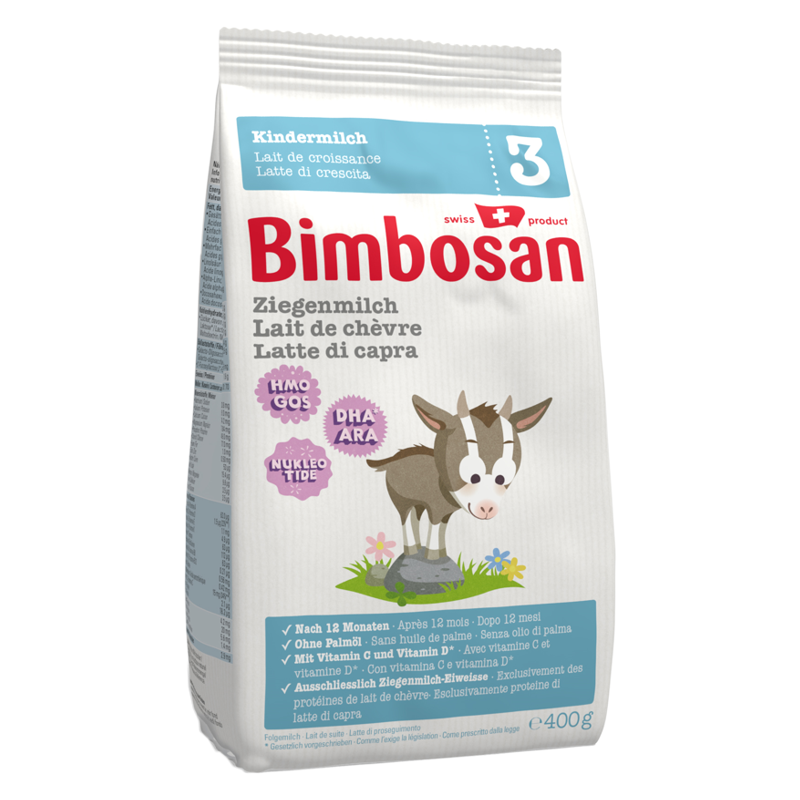 Bimbosan Ziegenmilch 3 Kinder refill Beutel 400 g