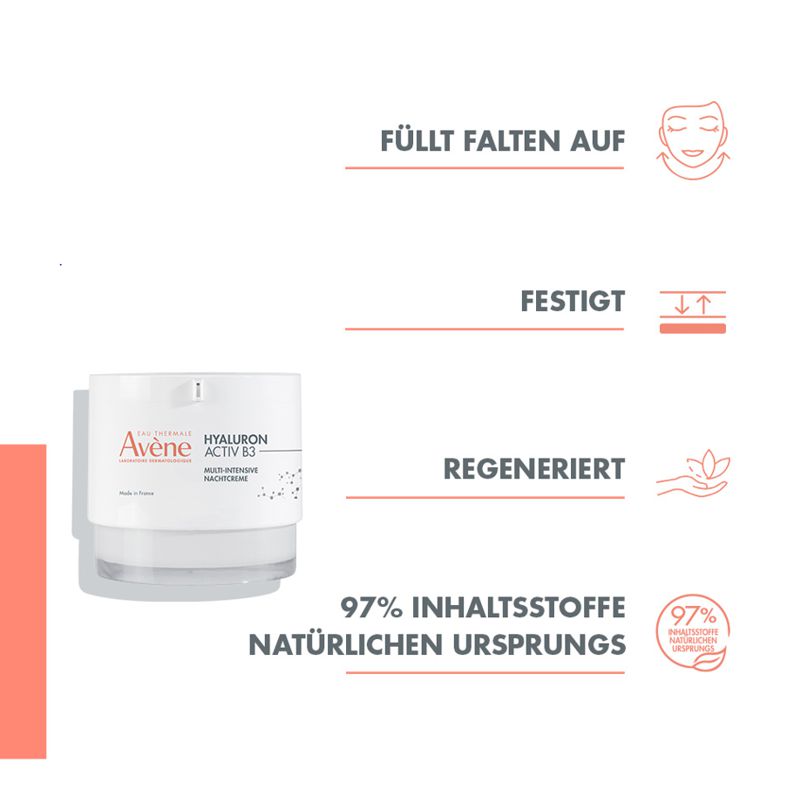 Avène Hyaluron Activ B3 Nachtcreme 40 ml