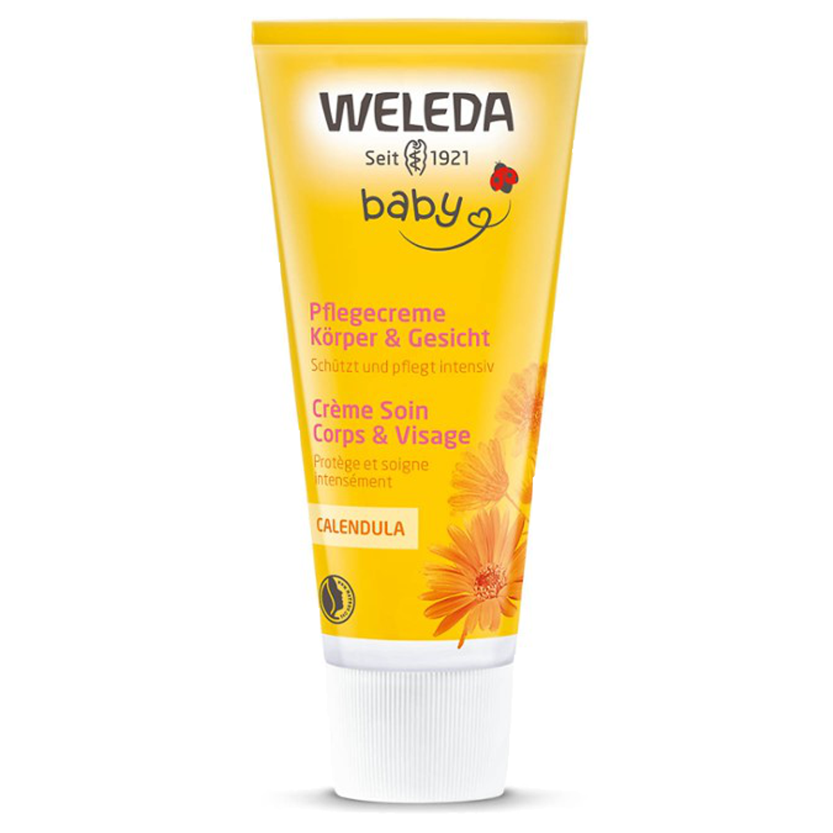 Weleda Calendula Pflegecreme Körper und Gesicht 75 ml