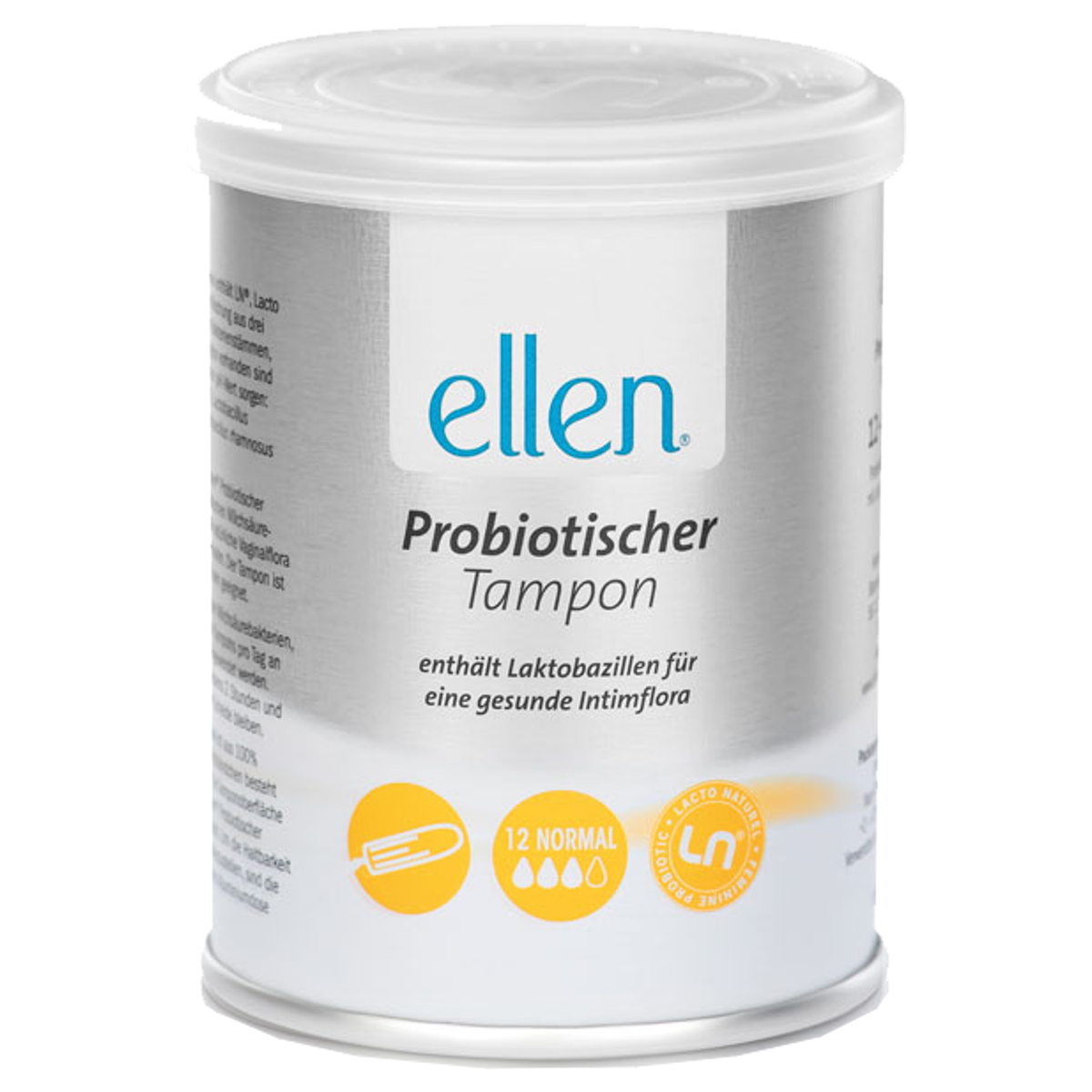 Ellen normal Probiotic Tampon Dose 12 Stück