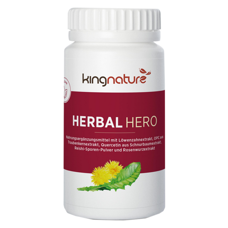 Kingnature Herbal Hero Kapseln 60 Stück 