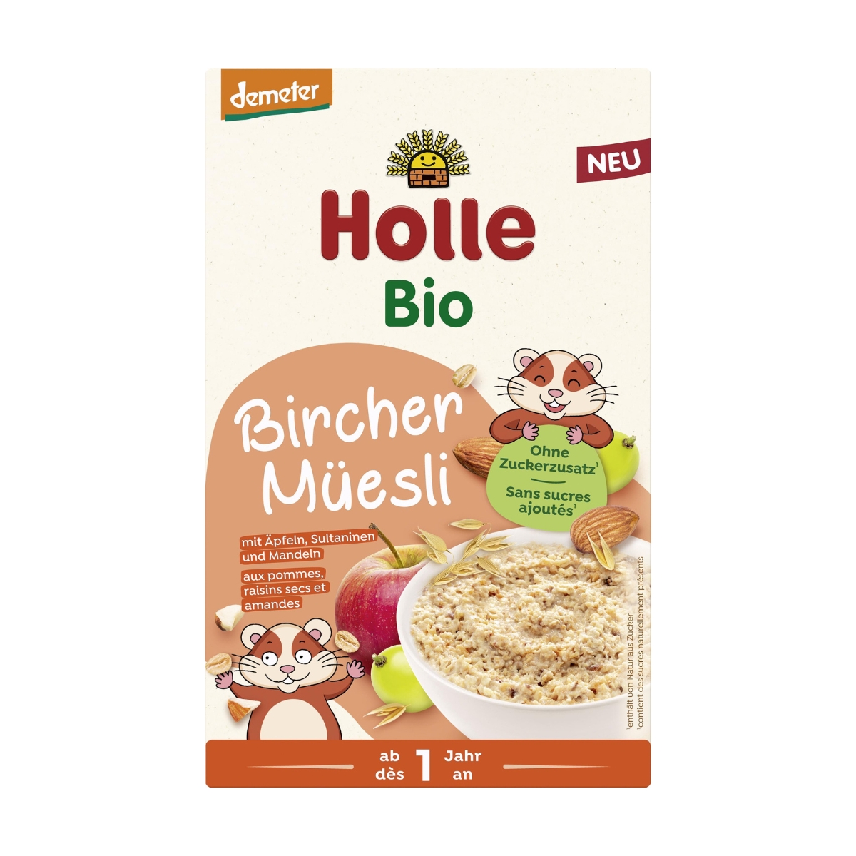 Holle Bio-Vollkorn Birchermüsli 200 g