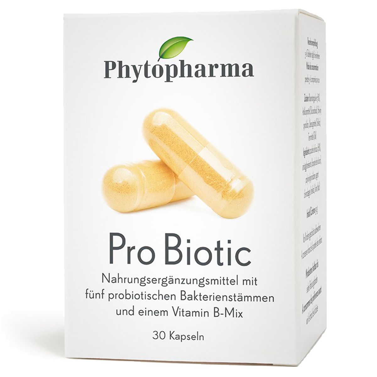 Phytopharma Pro Biotic Kapseln (neu) Dose 30 Stück