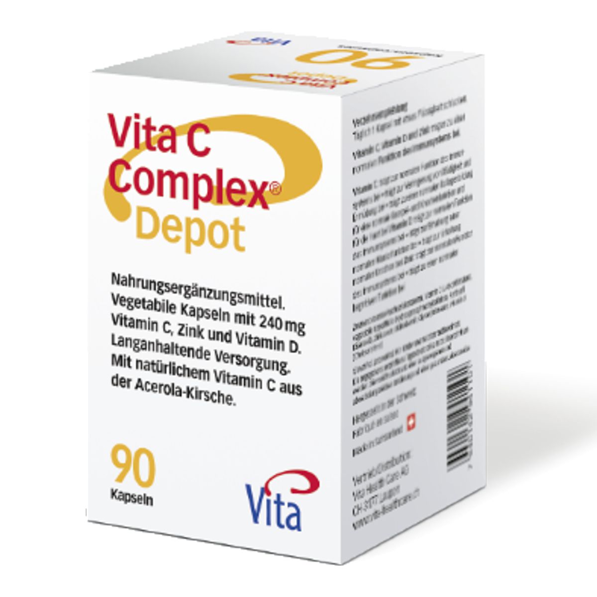 Vita C Complex Depot Kapseln 90 Stück