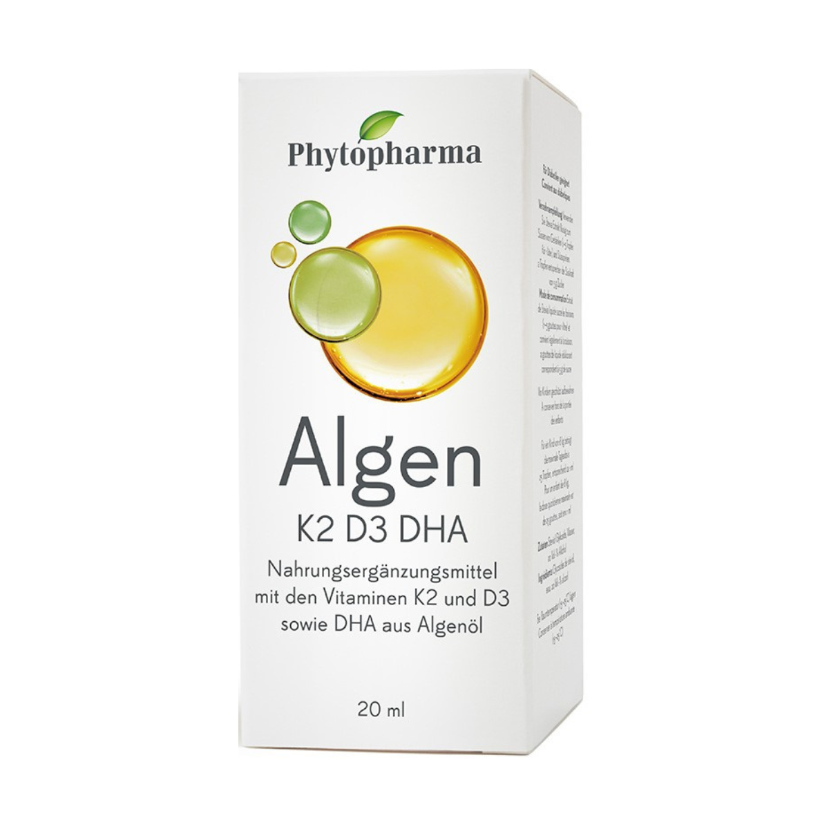 Phytopharma Algen K2 D3 DHA 20 ml