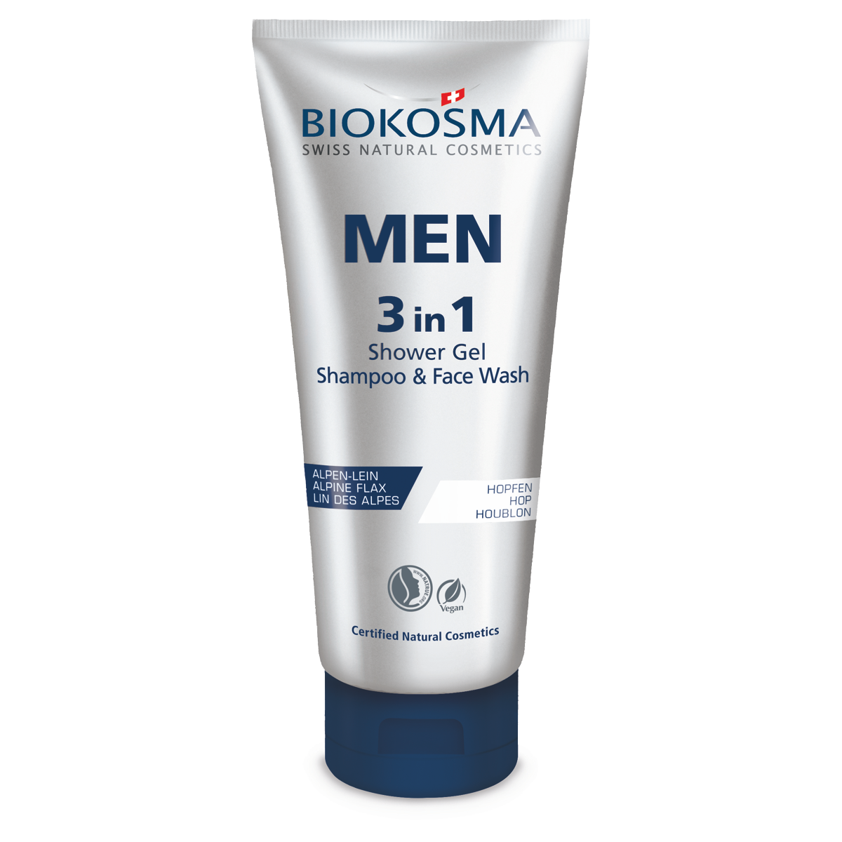 BIOKOSMA Men 3 in1 Shampoo & Showergel Tb 200 ml