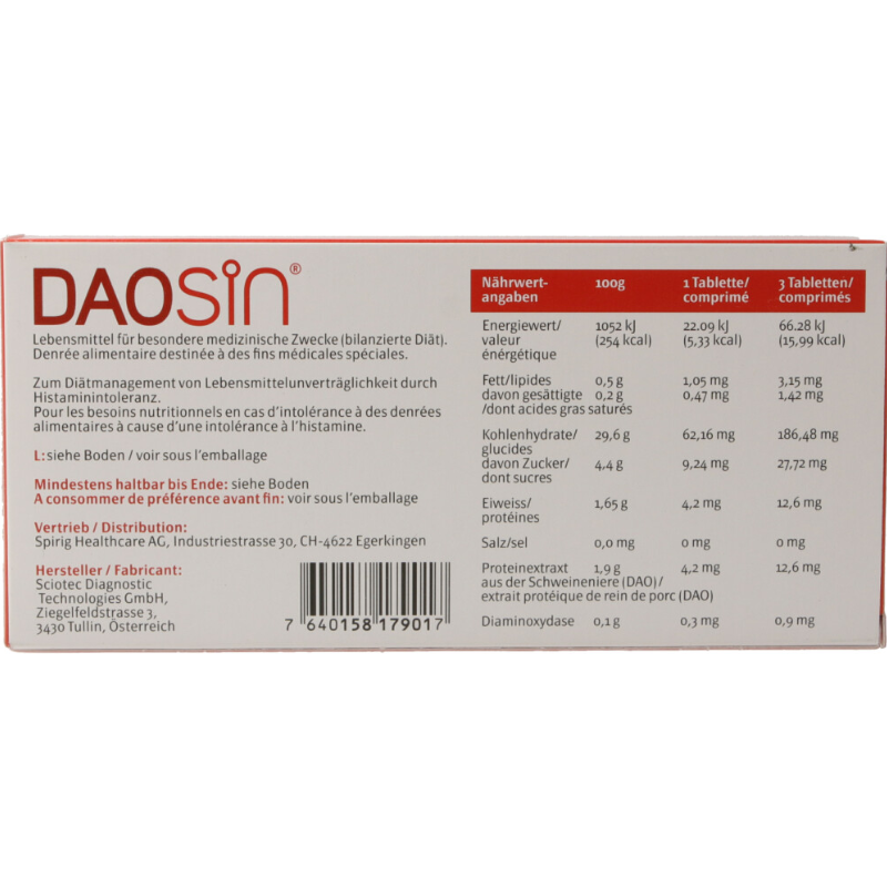 Daosin Tabletten 60 Stück