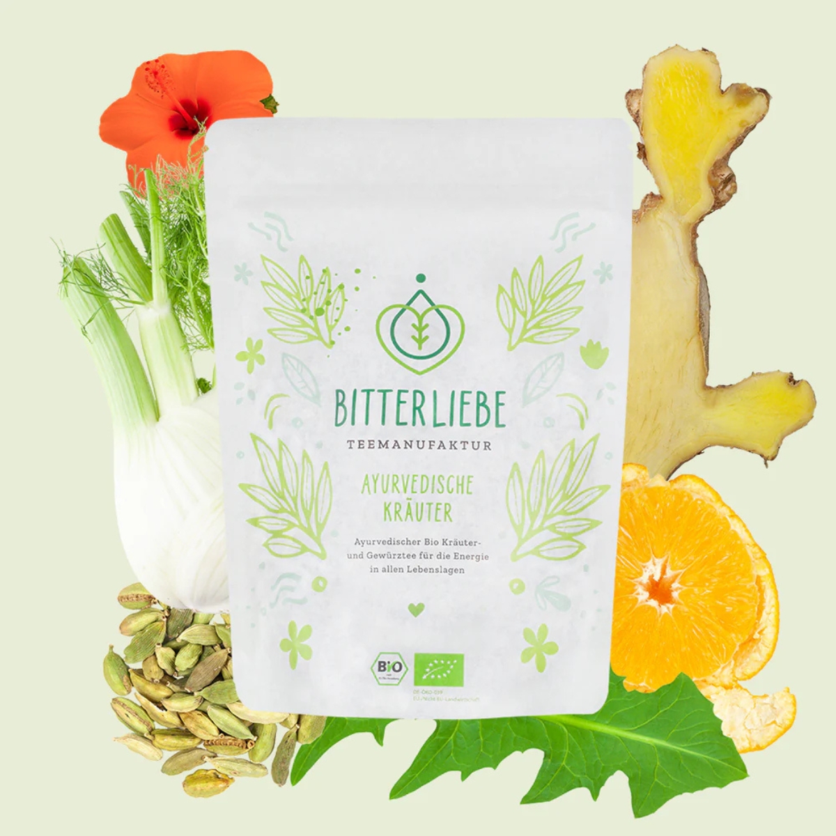 Bitterliebe Tee Ayurvedische Kräuter 240 g