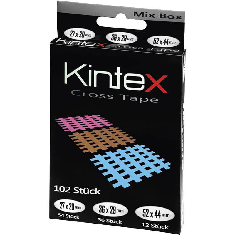 KINTEX Cross Tape Mix Box Pflaster 102 Stk