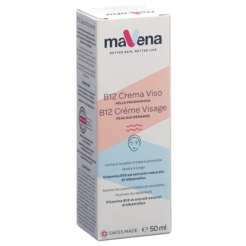 MAVENA B12 Gesichtscreme Disp 50 ml