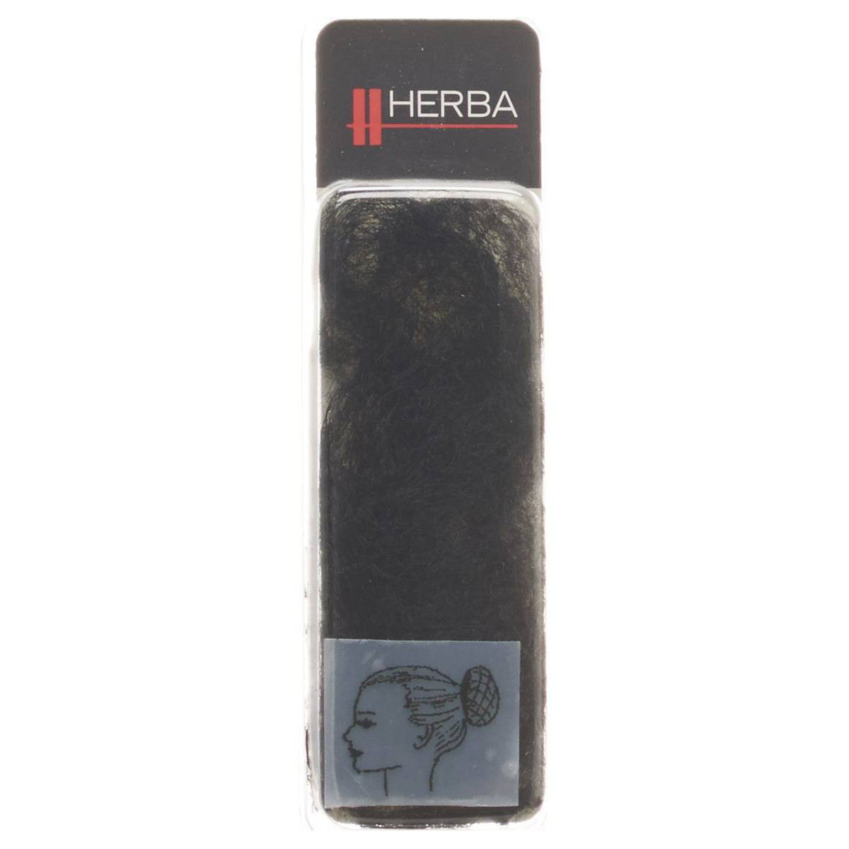 HERBA Chignonnetze schwarz 3 Stk