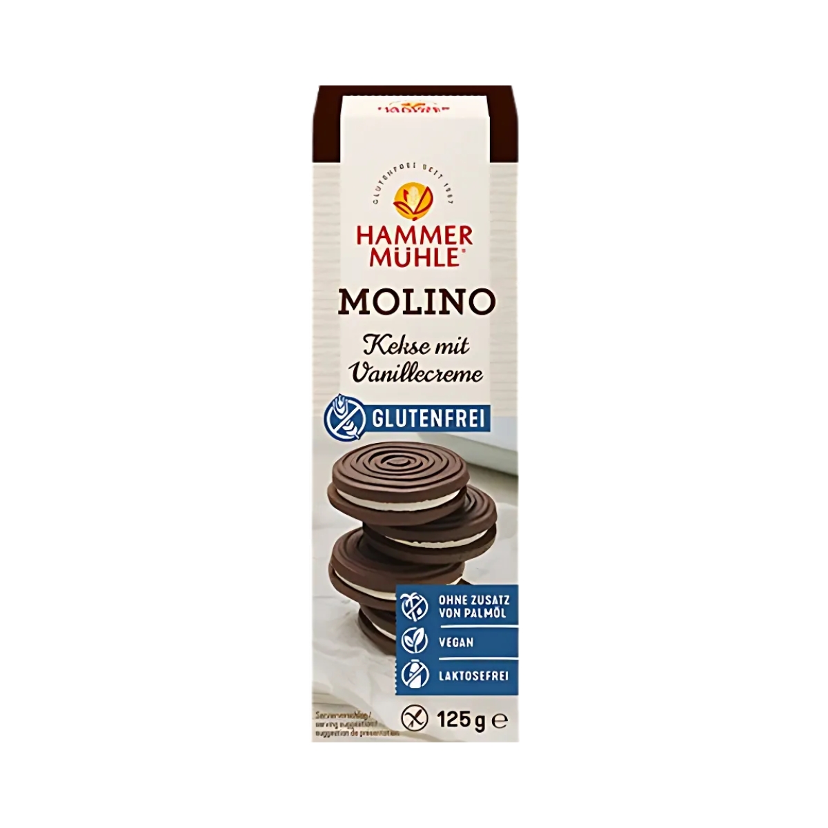 Hammermühle Molinokeks Vanillecreme glutenfrei 125 g