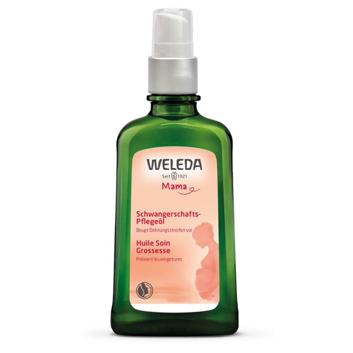 Weleda Schwangerschafts-Pflegeöl Dispenser 100 ml