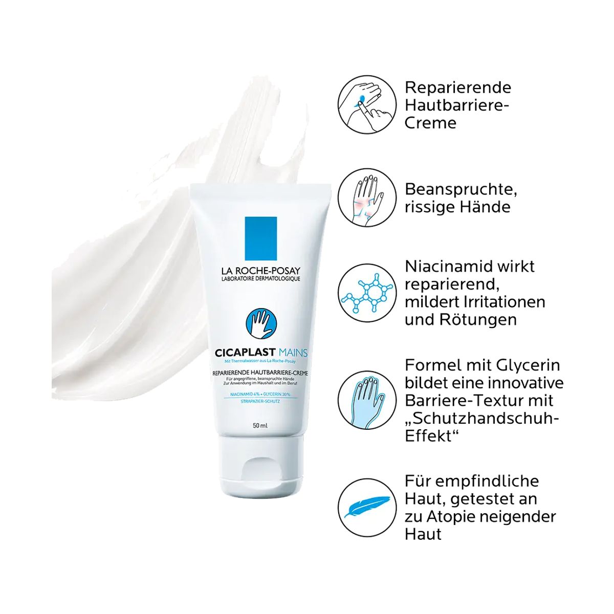 La Roche Posay Cicaplast Hände 50 ml