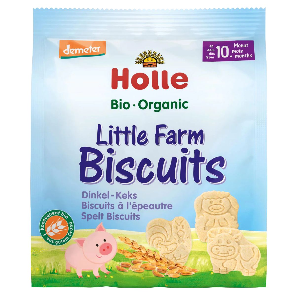 Holle Little Farm Biscuits 100 g