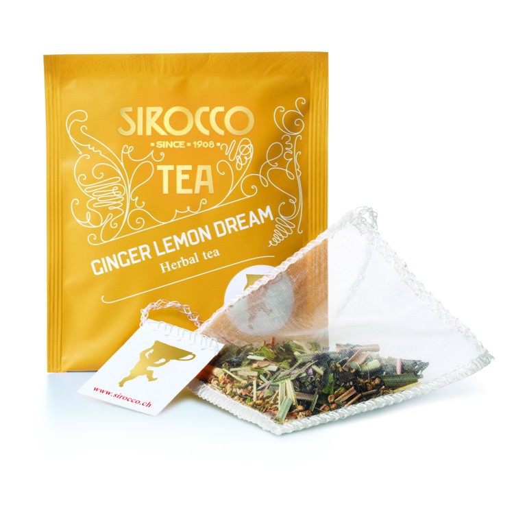 Sirocco Teebeutel Ginger Lemon Dream 20 Stück